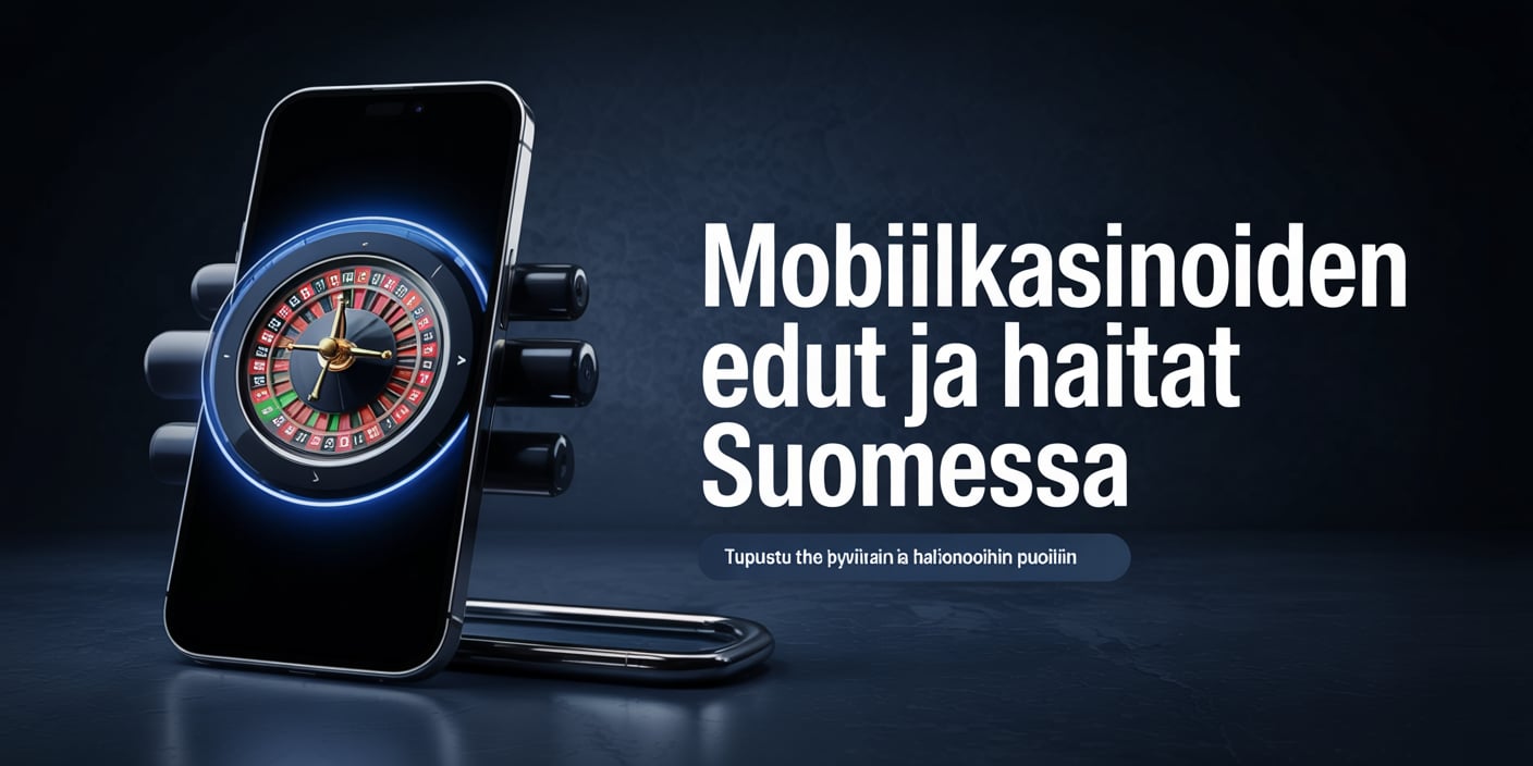 Mobiilikasinoiden edut ja haitat Suomessa