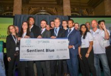 GENIUS NY UAS Business Competition Crowns Winners sentient blue